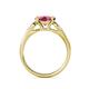 5 - Alana Signature Pink Tourmaline and Diamond Engagement Ring 