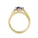 5 - Alana Signature Iolite and Diamond Engagement Ring 