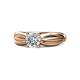 1 - Kayla Signature Diamond Solitaire Plus Engagement Ring 