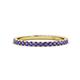1 - Lara 2.00 mm Iolite Eternity Band 
