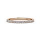 1 - Lara 2.00 mm Lab Grown Diamond Eternity Band 