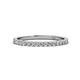 1 - Lara 2.00 mm Lab Grown Diamond Eternity Band 