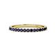 1 - Lara 2.00 mm Blue Sapphire Eternity Band 