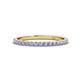 1 - Lara 2.00 mm Tanzanite Eternity Band 