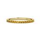 1 - Lara 2.00 mm Citrine Eternity Band 