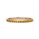 1 - Lara 2.00 mm Citrine Eternity Band 