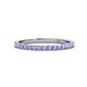 1 - Lara 2.00 mm Tanzanite Eternity Band 