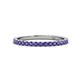 1 - Lara 2.00 mm Iolite Eternity Band 