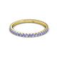 3 - Lara 2.00 mm Tanzanite Eternity Band 
