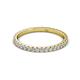 3 - Lara 2.00 mm Diamond Eternity Band 