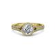 3 - Levana Signature Diamond Halo Engagement Ring 
