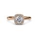 3 - Alaina Signature Diamond Halo Engagement Ring 