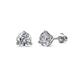 1 - Pema Diamond (4mm) Martini Solitaire Stud Earrings 