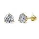 1 - Pema Diamond (6.30 mm) Martini Solitaire Stud Earrings 