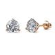 1 - Pema Diamond (6.30 mm) Martini Solitaire Stud Earrings 