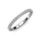 4 - Lara 2.00 mm Lab Grown Diamond Eternity Band 