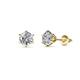 1 - Kenna Diamond (4.6mm) Martini Solitaire Stud Earrings 