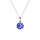 1 - Sheryl 5.80 mm Tanzanite Solitaire Pendant 