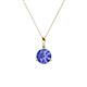 1 - Sheryl 5.80 mm Tanzanite Solitaire Pendant 