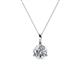 1 - Sheryl 5.80 mm Diamond Solitaire Pendant 