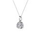 2 - Sheryl 5.80 mm Diamond Solitaire Pendant 