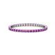 1 - Joyce 1.50 mm Amethyst Eternity Band 
