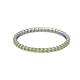 2 - Joyce 1.50 mm Peridot Eternity Band 