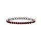 1 - Joyce 1.50 mm Red Garnet Eternity Band 