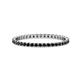 1 - Joyce 1.50 mm Black Diamond Eternity Band 