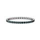 1 - Joyce 1.50 mm London Blue Topaz Eternity Band 