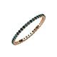 3 - Joyce 1.50 mm London Blue Topaz Eternity Band 