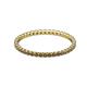 2 - Joyce 1.50 mm Smoky Quartz Eternity Band 
