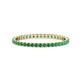 1 - Joyce 1.50 mm Emerald Eternity Band 