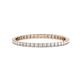 1 - Joyce 1.50 mm White Sapphire Eternity Band 