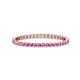 1 - Joyce 1.50 mm Pink Sapphire Eternity Band 