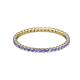 2 - Joyce 1.50 mm Tanzanite Eternity Band 
