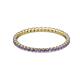 2 - Joyce 1.50 mm Iolite Eternity Band 
