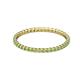 2 - Joyce 1.50 mm Peridot Eternity Band 
