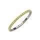 3 - Joyce 1.50 mm Yellow Diamond Eternity Band 