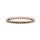 1 - Joyce 1.50 mm Smoky Quartz Eternity Band 