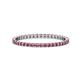 1 - Joyce 1.50 mm Pink Tourmaline Eternity Band 