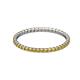 2 - Joyce 1.50 mm Citrine Eternity Band 