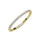 3 - Joyce 1.50 mm Lab Grown Diamond Eternity Band 