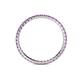 4 - Joyce 1.50 mm Amethyst Eternity Band 