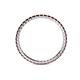 4 - Joyce 1.50 mm Red Garnet Eternity Band 