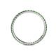 4 - Joyce 1.50 mm Green Garnet Eternity Band 