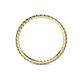 4 - Joyce 1.50 mm Green Garnet Eternity Band 