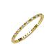 3 - Joyce 1.50 mm Citrine and Diamond Eternity Band 