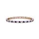 1 - Joyce 1.50 mm Iolite and Diamond Eternity Band 
