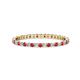 1 - Joyce 1.50 mm Ruby and Diamond Eternity Band 